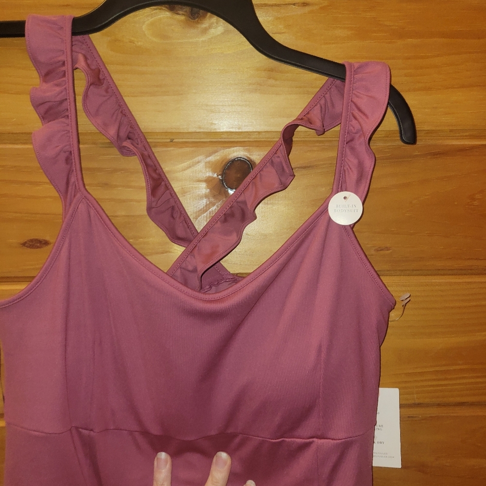 Sincerely Jules Golf And Tennis Dress Built-in bodysuit Bra/Shorts Sz Large NWT - Picture 11 of 13